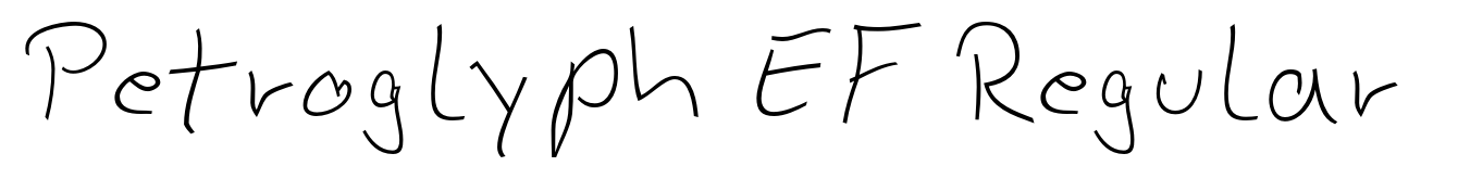 Petroglyph EF Regular